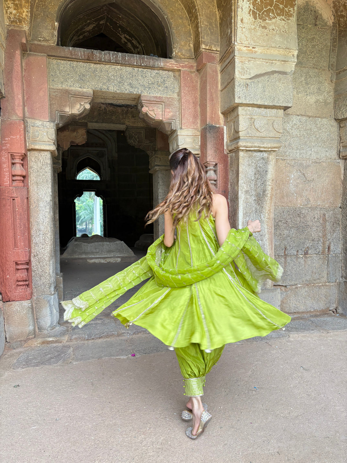 Mehr- Green Suit Set
