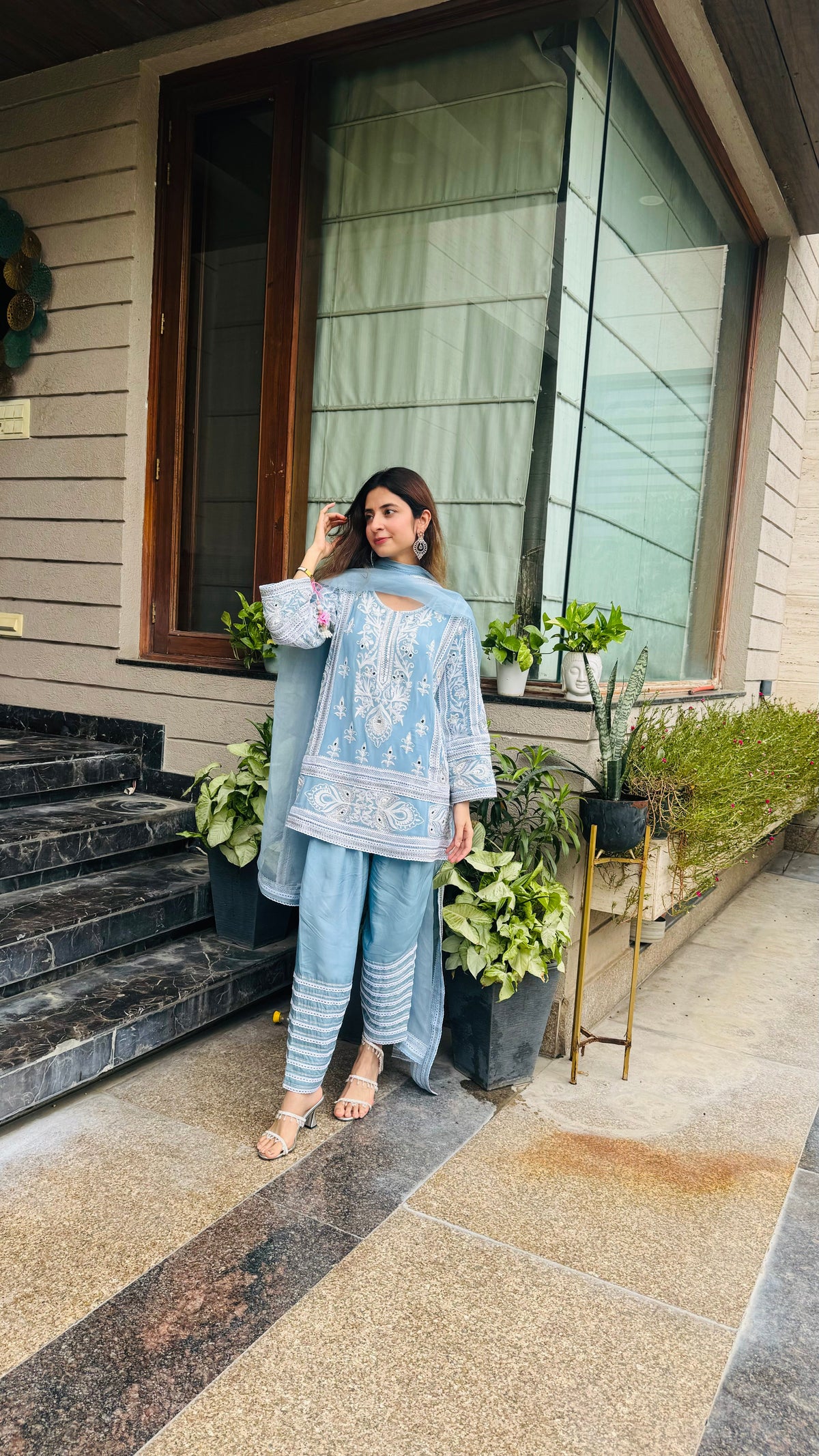 Noor-e-Aasmaan Embroidered Suit Set