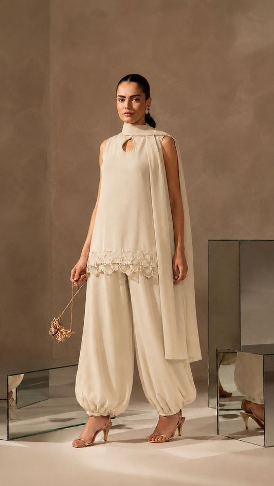 ELARA BALLOON PANTS SUIT SET