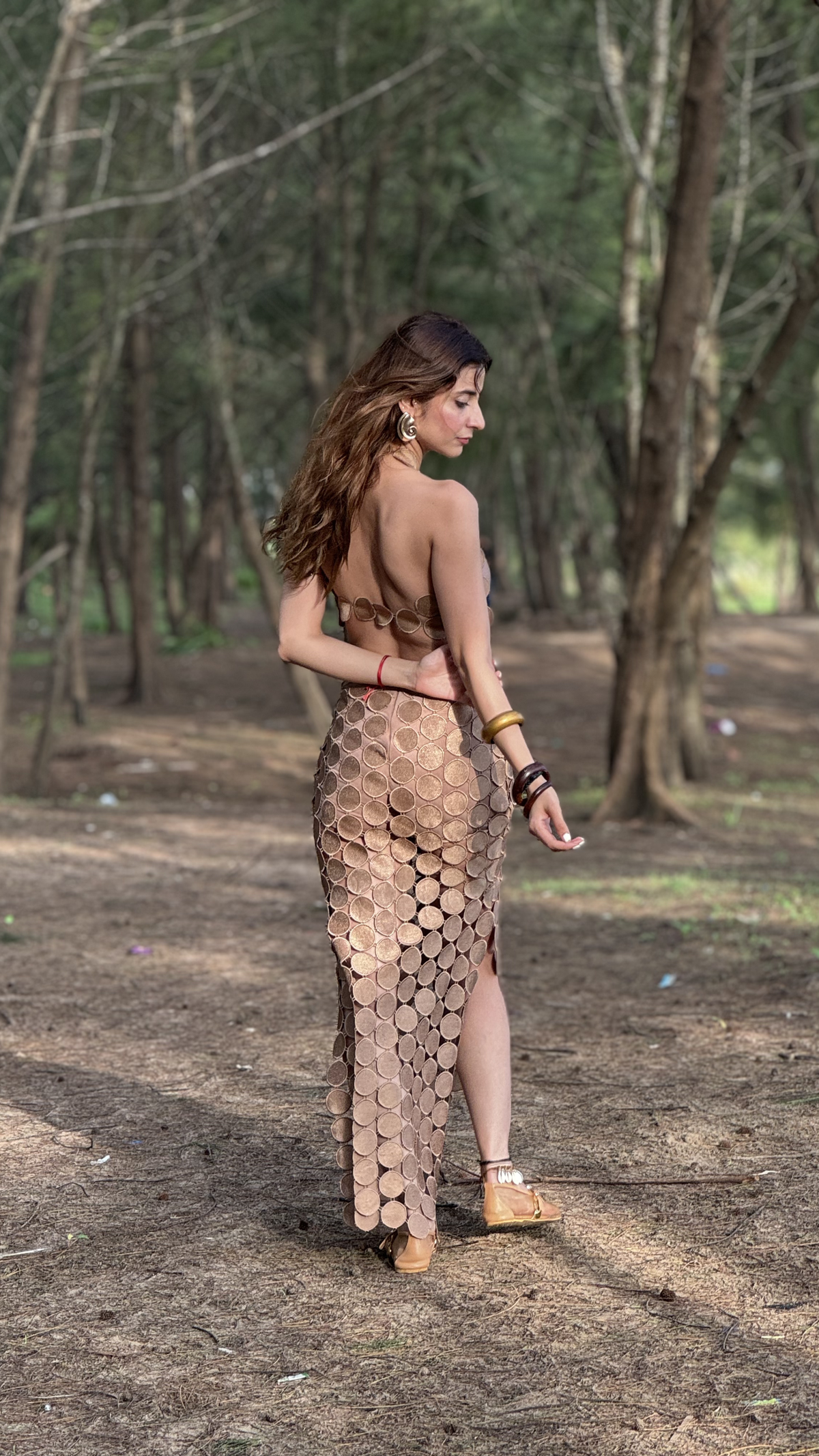 Mocha Mirage Dress