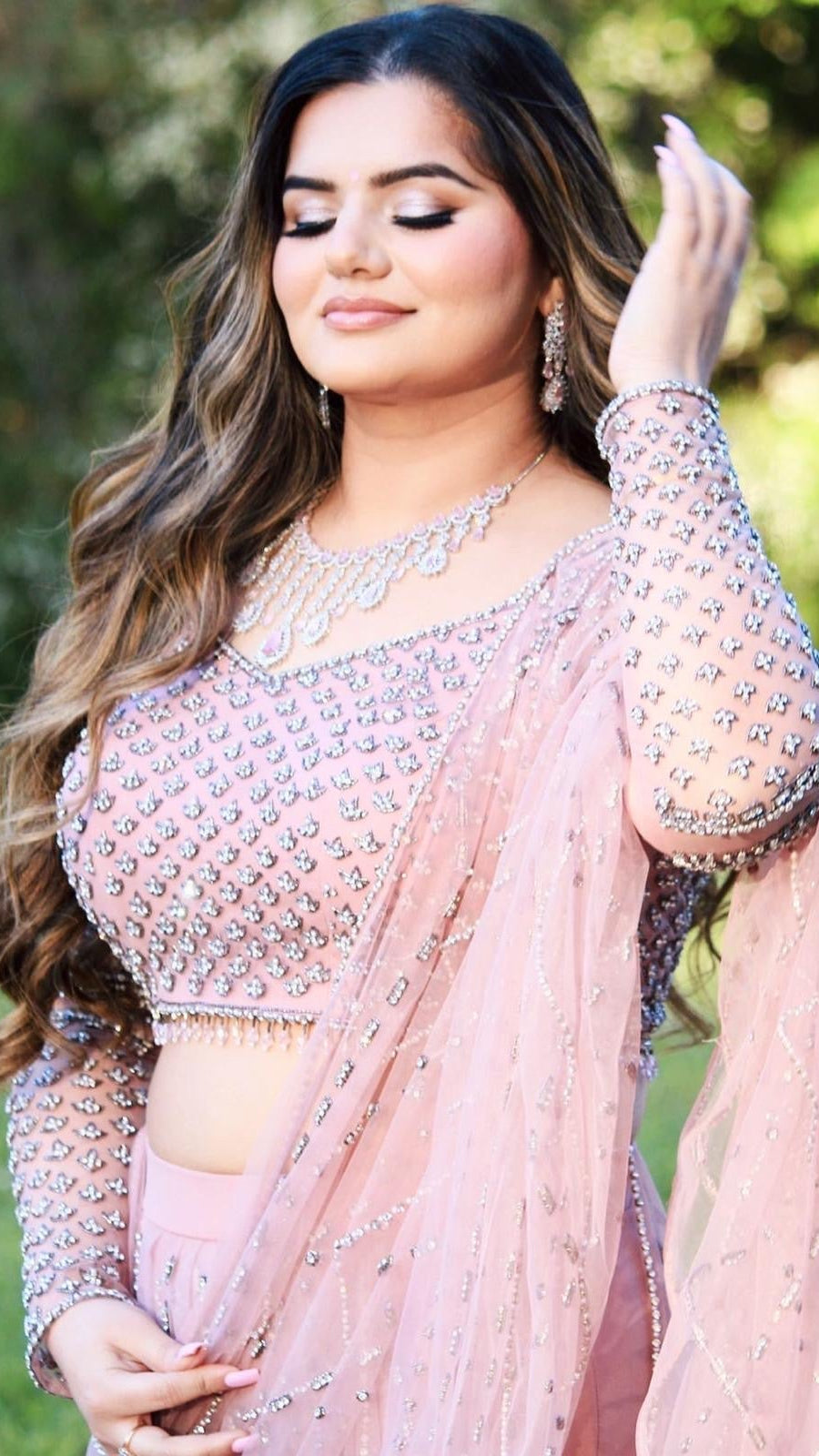 Rosé Glow Drape