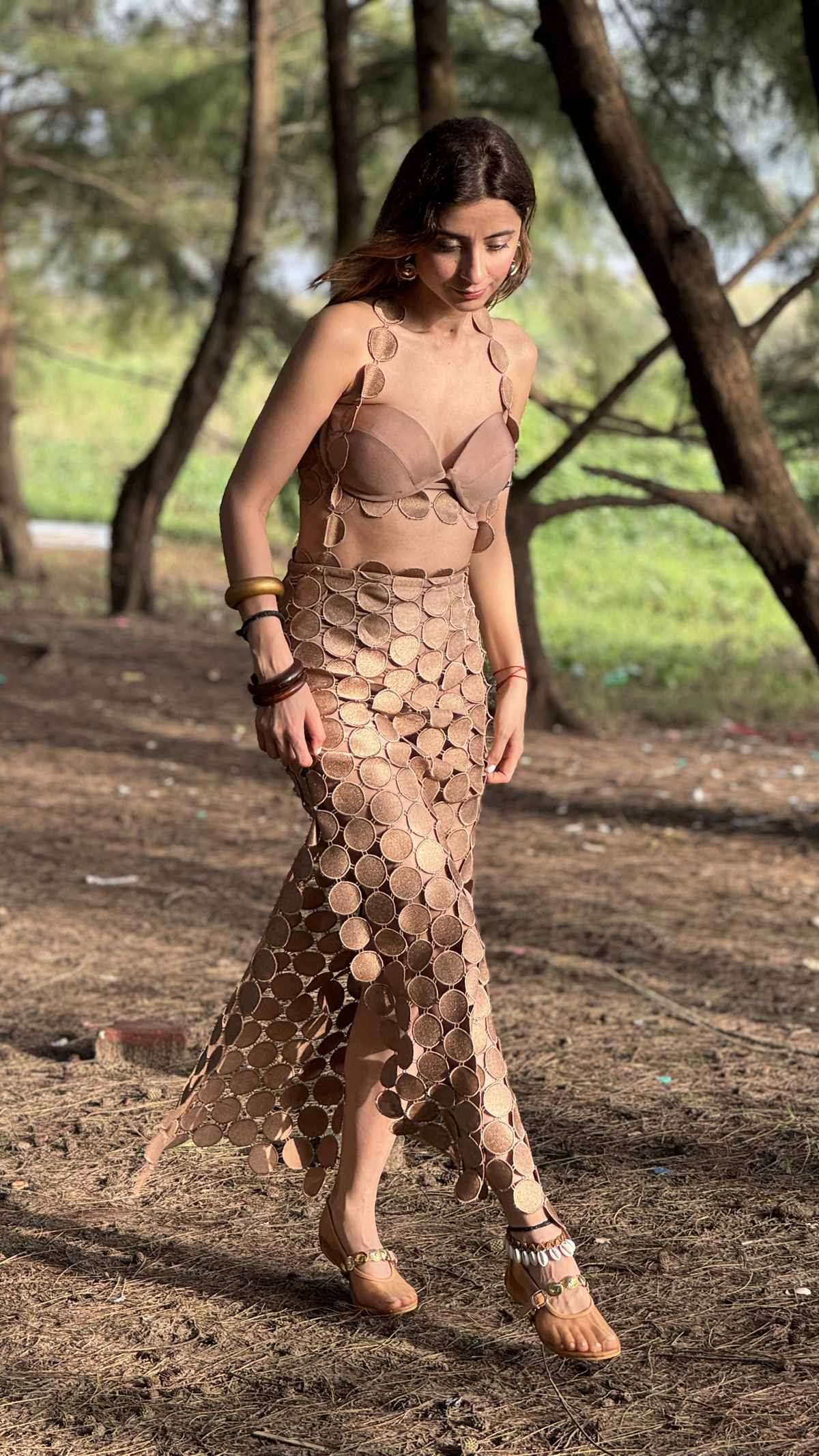 Mocha Mirage Dress