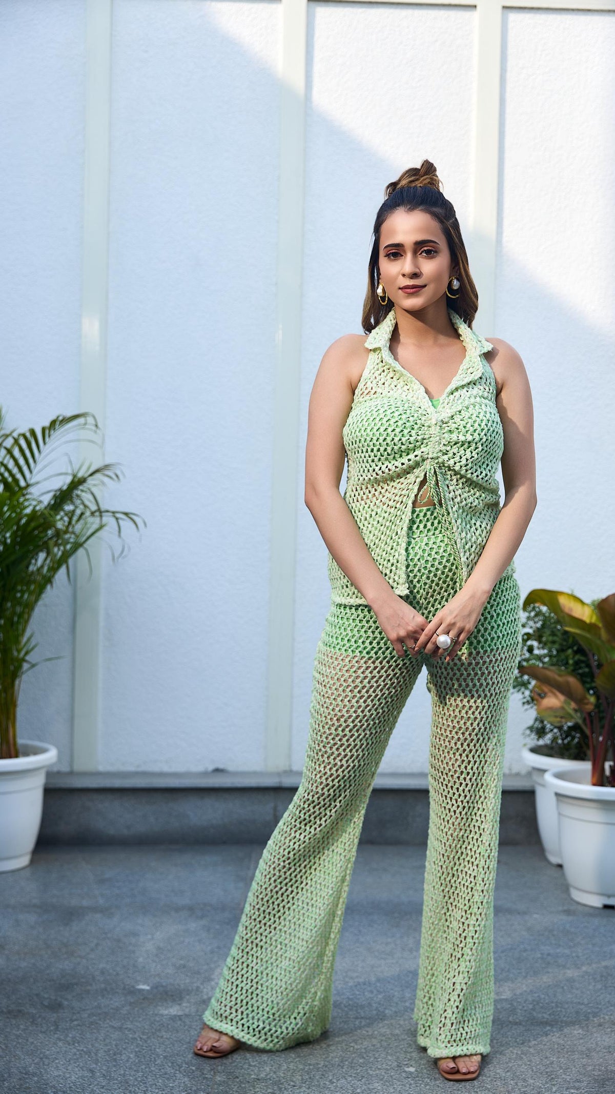 Emerald Crochet Co-Ord Set