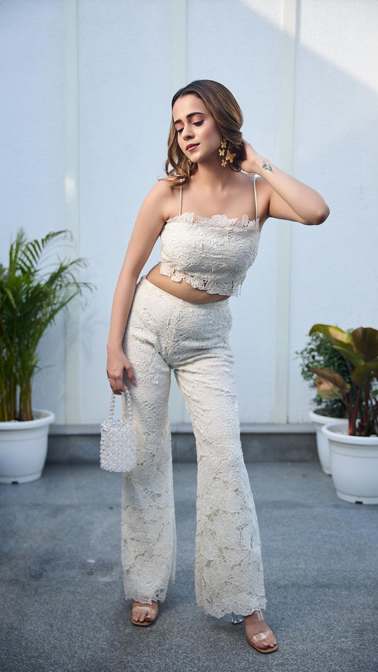 Lace Blossom Co-Ord Set