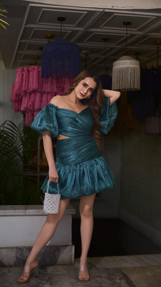 Metallic Party Dress