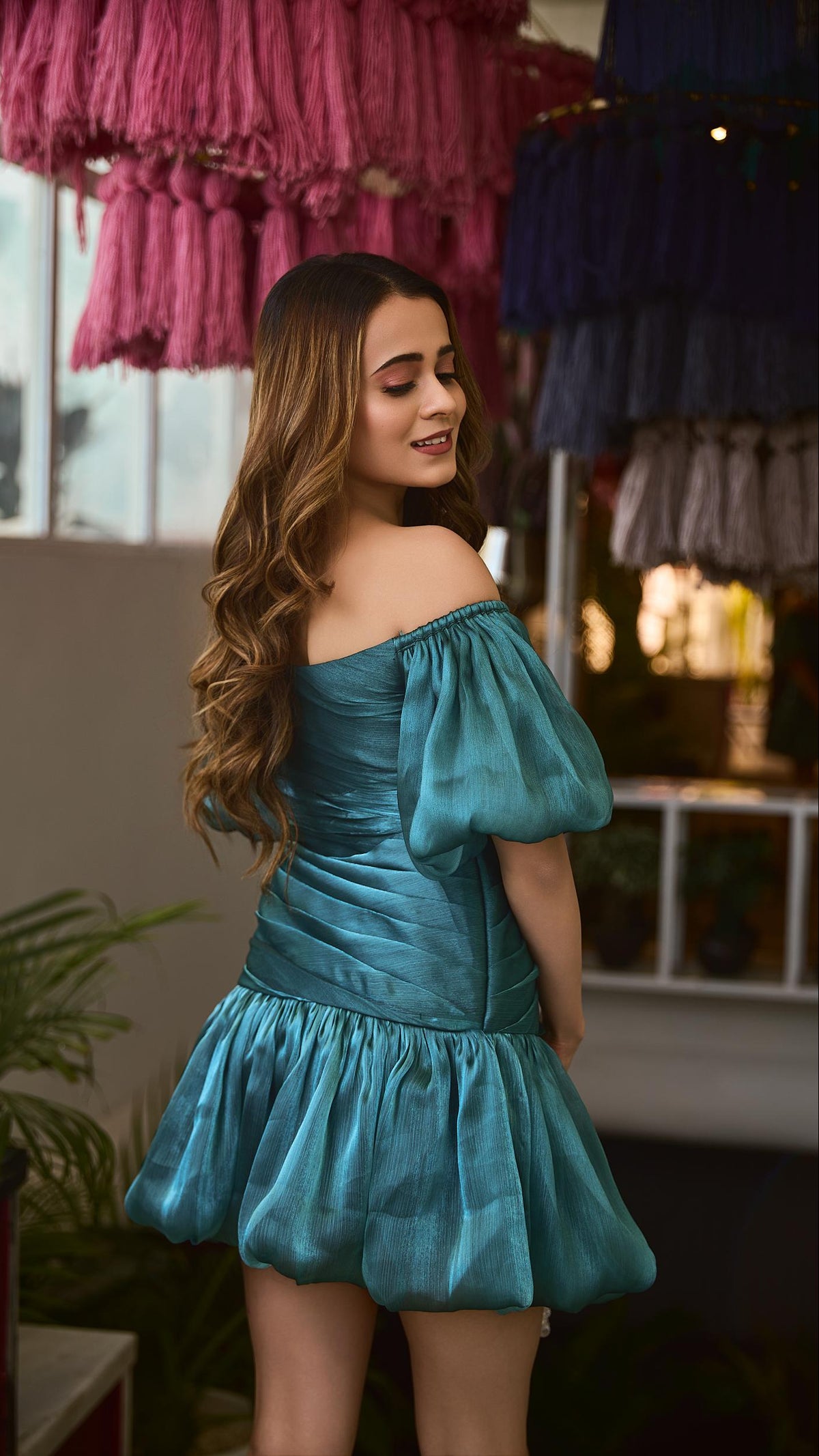Metallic Party Dress