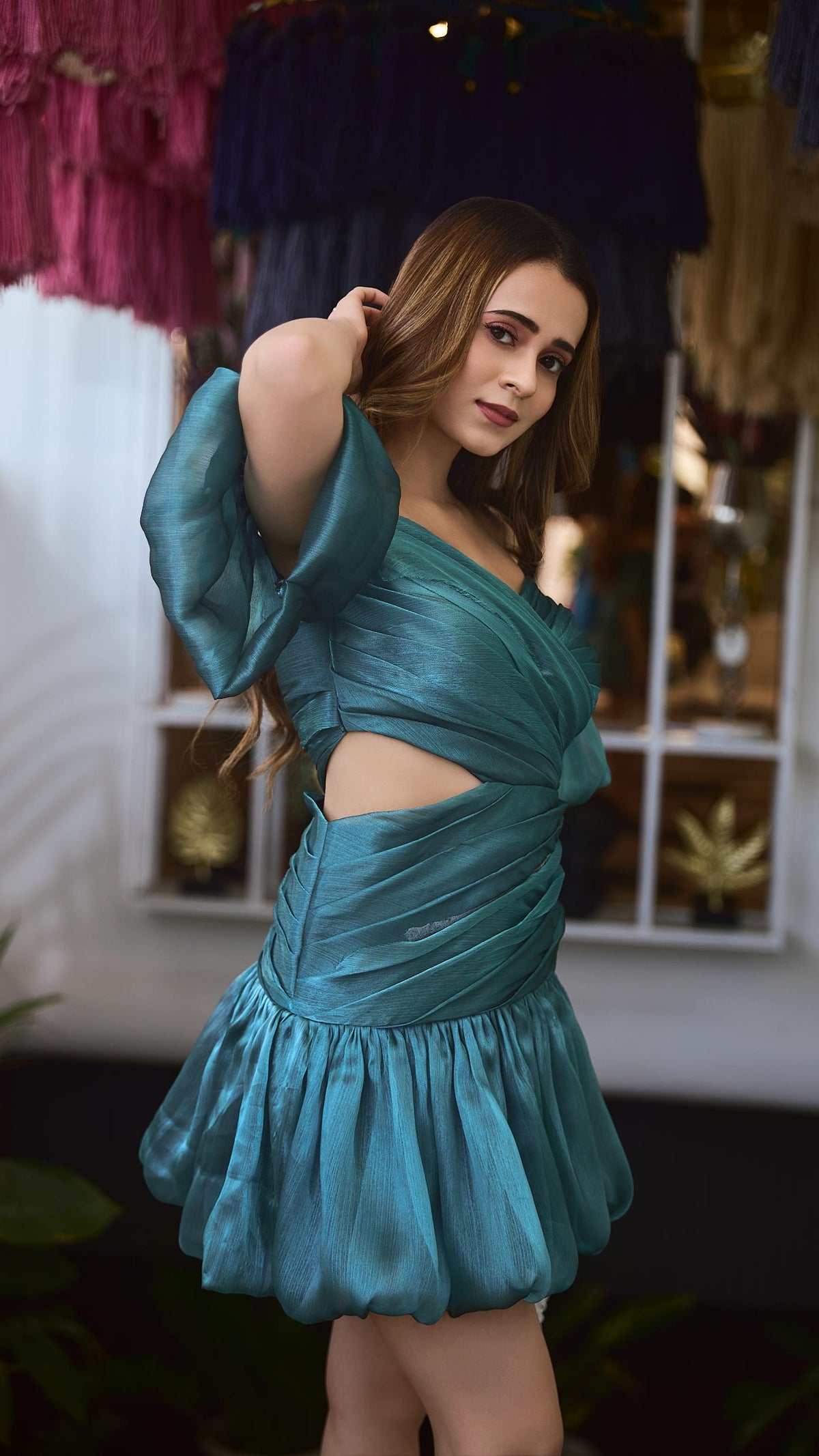 Metallic Party Dress