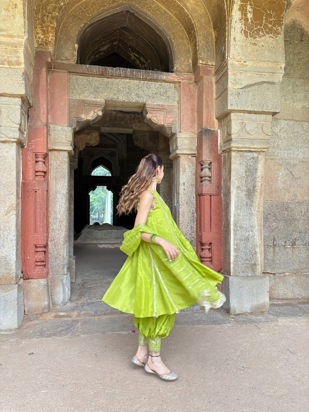Mehr- Green Suit Set