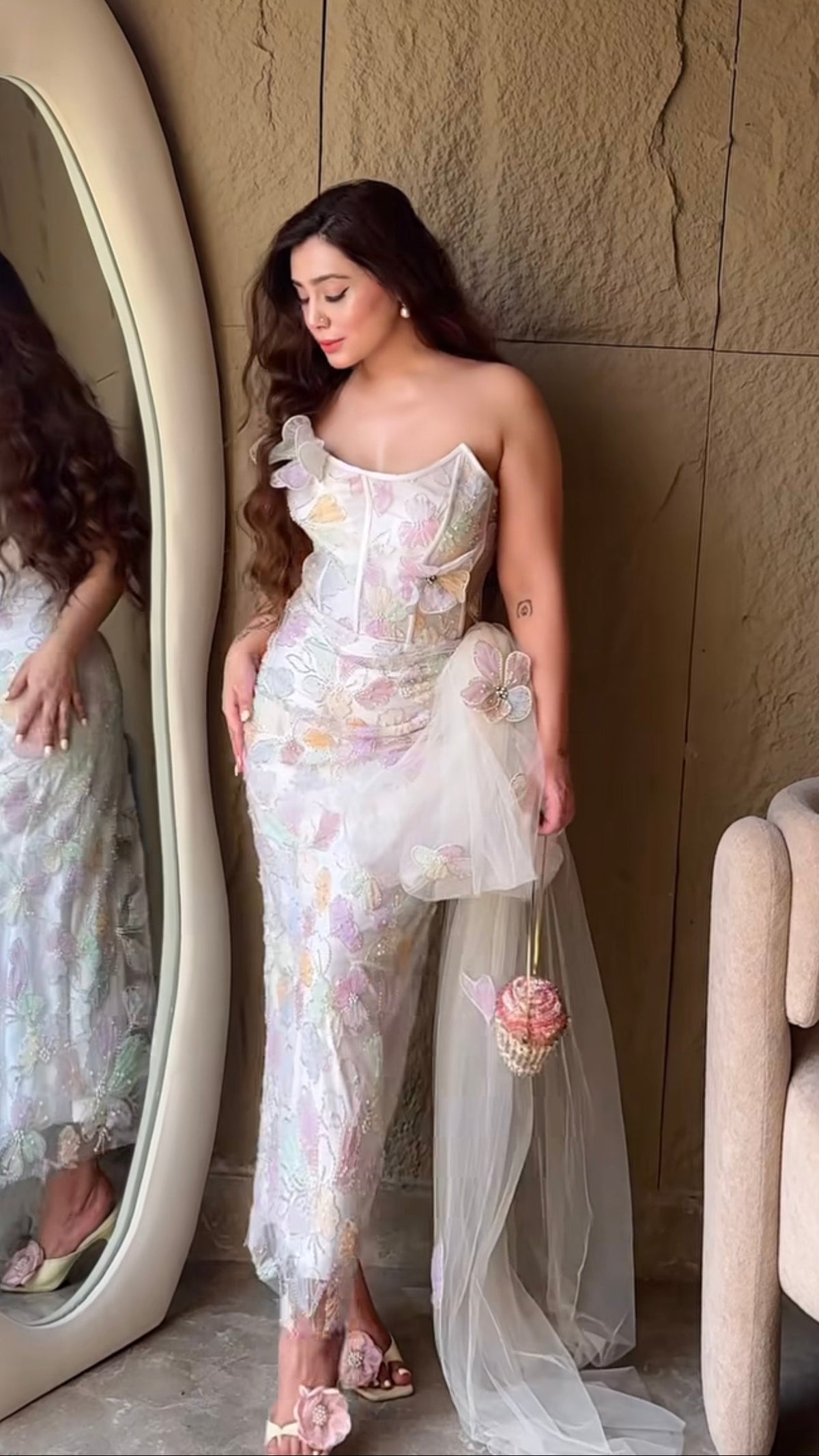 Petal Whispers Dress