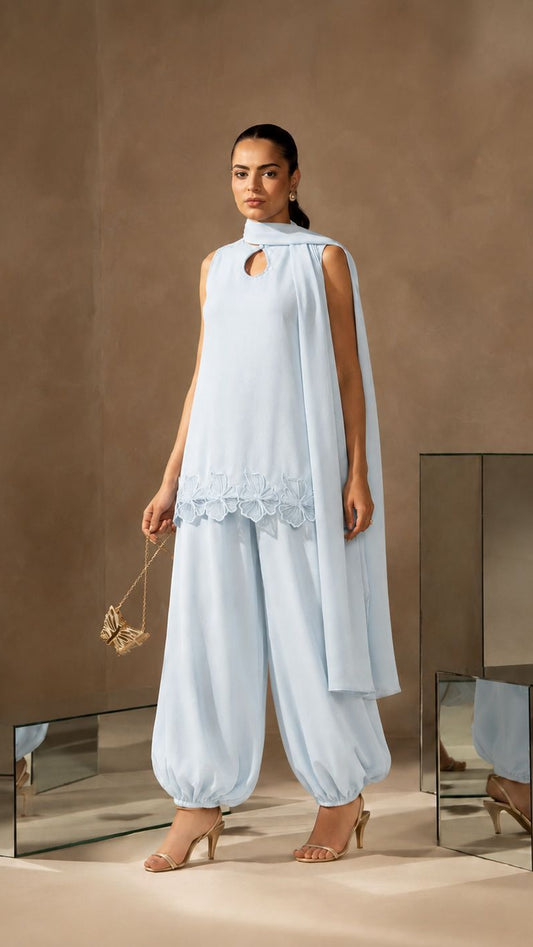 ELARA BALLOON PANTS SUIT SET