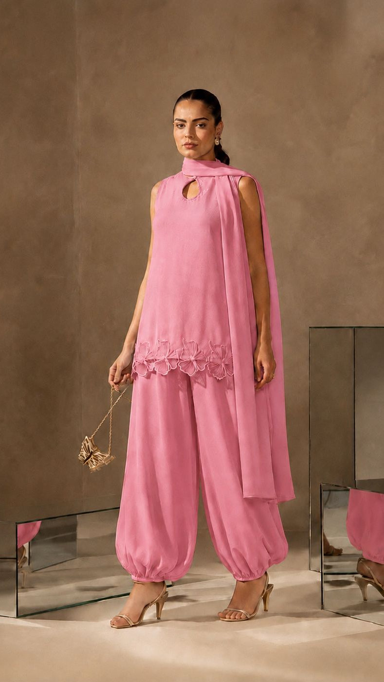 ELARA BALLOON PANTS SUIT SET