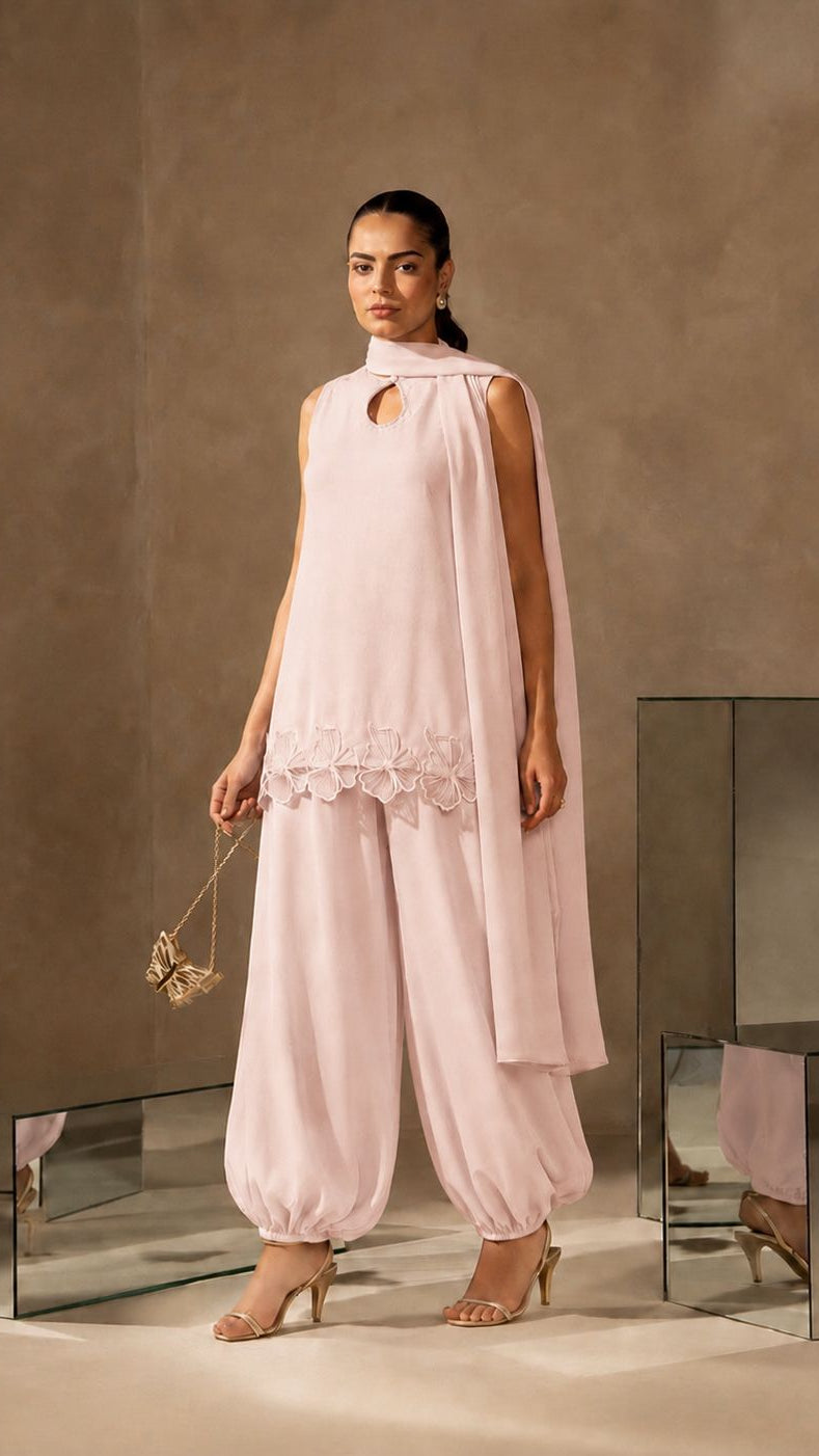ELARA BALLOON PANTS SUIT SET