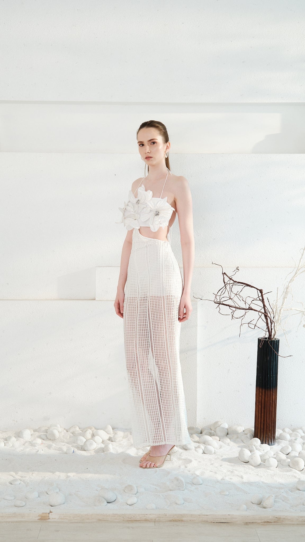 Ethereal bloom dress