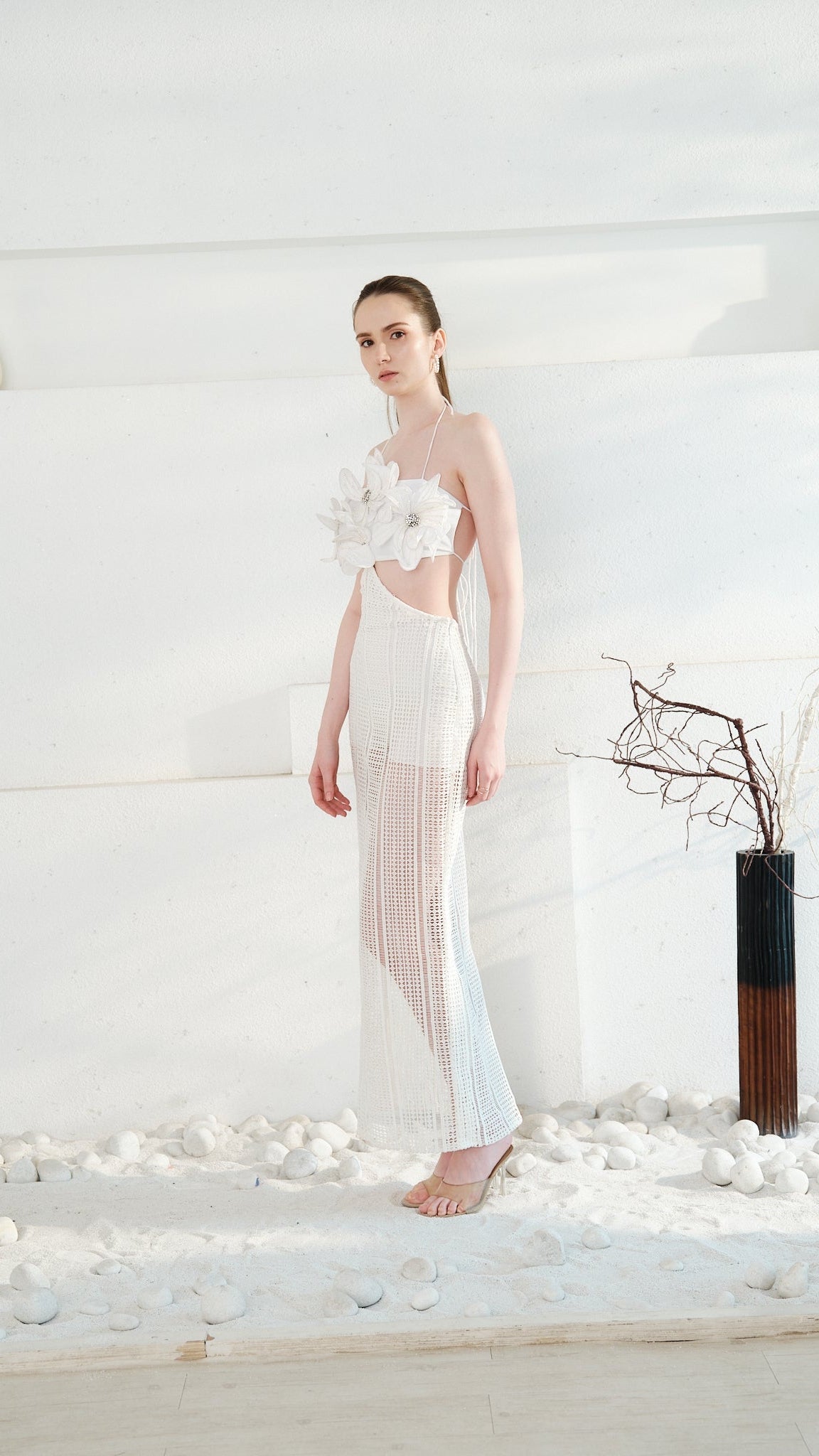Ethereal bloom dress