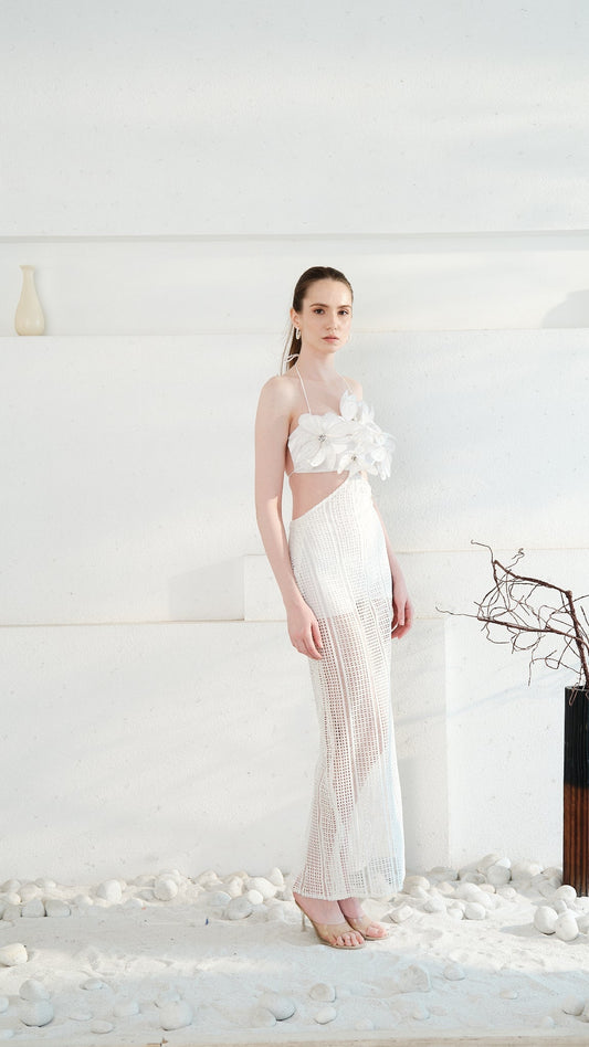 Ethereal bloom dress