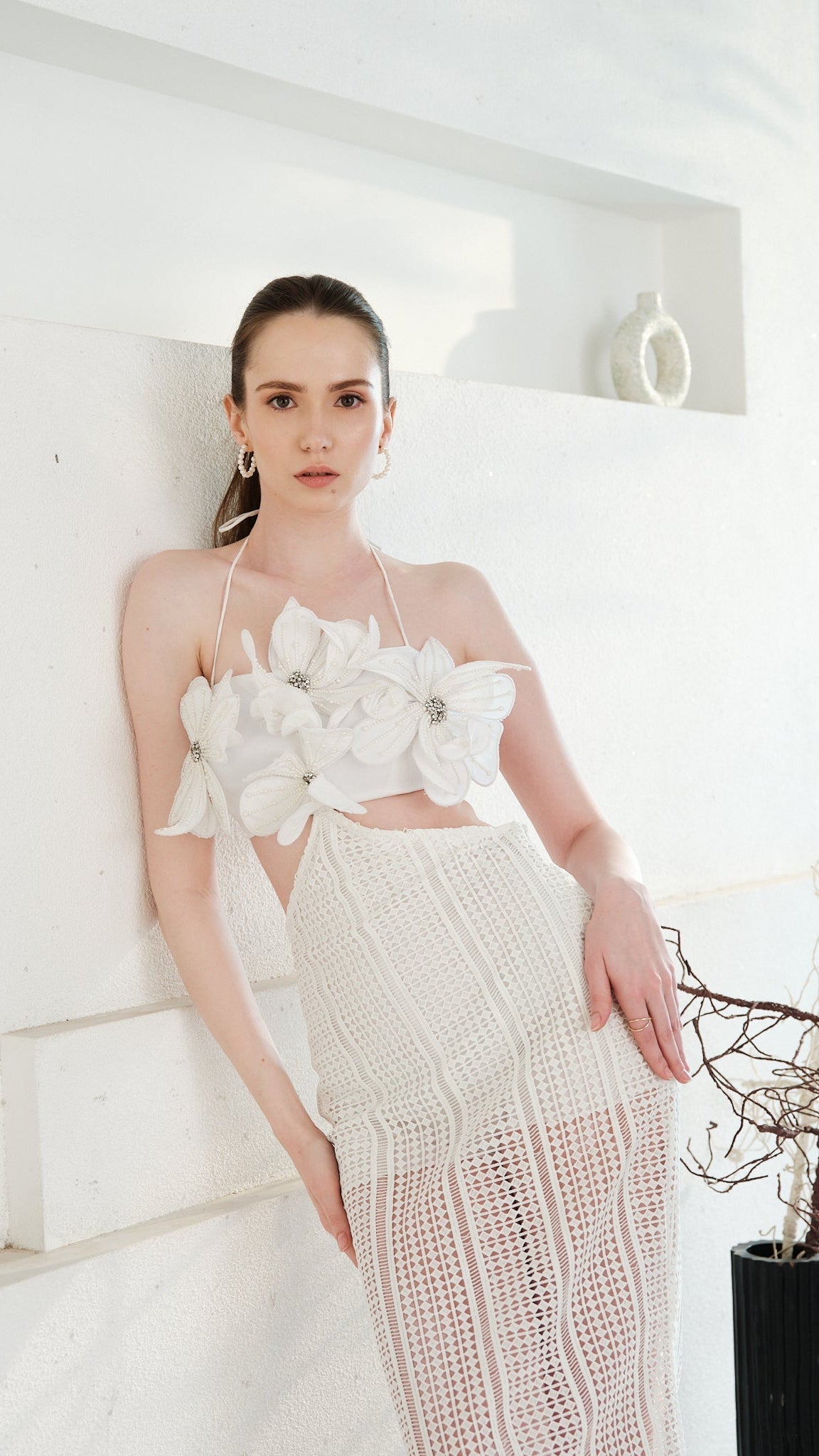 Ethereal bloom dress