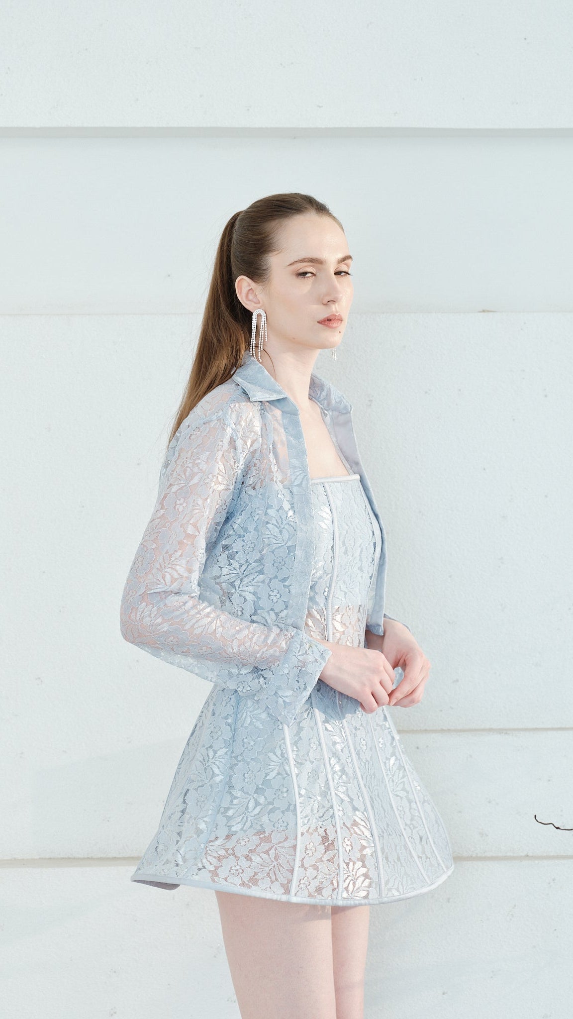 Lumiere Dress with Cropped Shirt