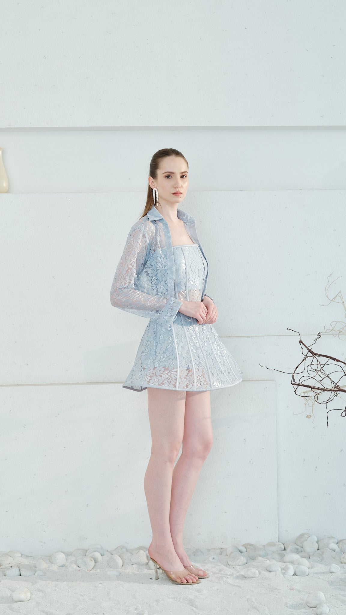 Lumiere Dress with Cropped Shirt