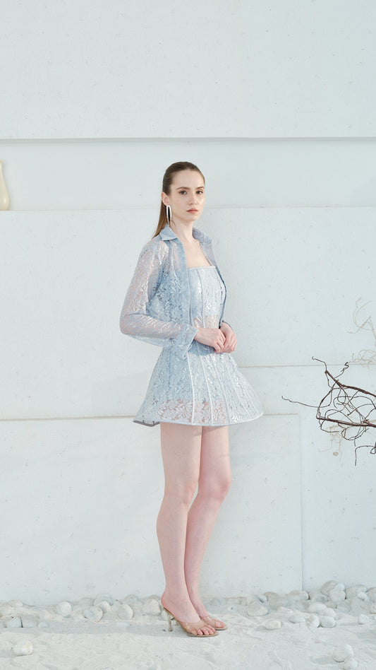 Lumiere Dress with Cropped Shirt
